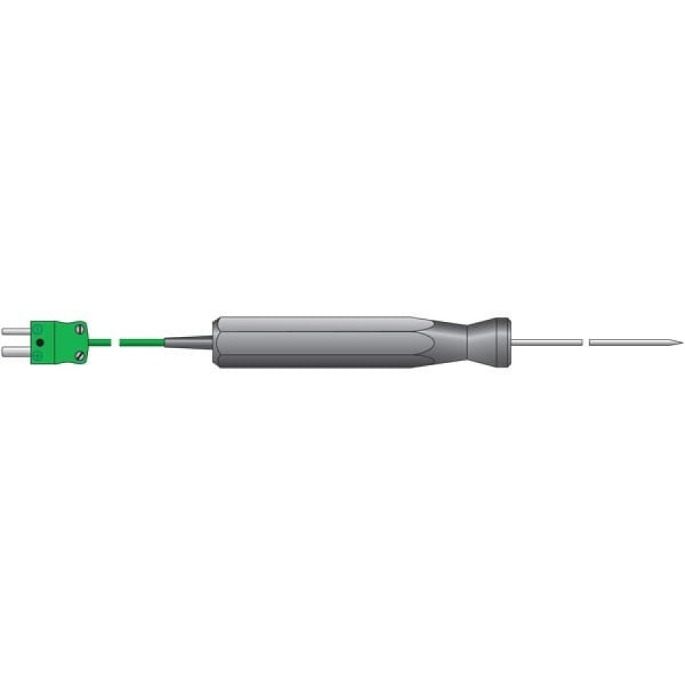 Standardsonde med K-stik, 1,3 mm - ETI i gruppen Madlavning / Termometer og Målere / Køkken termometre / Stegetermometre hos The Kitchen Lab (1284-11943)