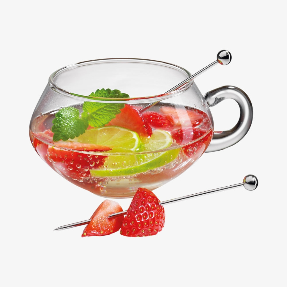 Cocktailpinde i rustfrit stål, 6-pak - Cilio