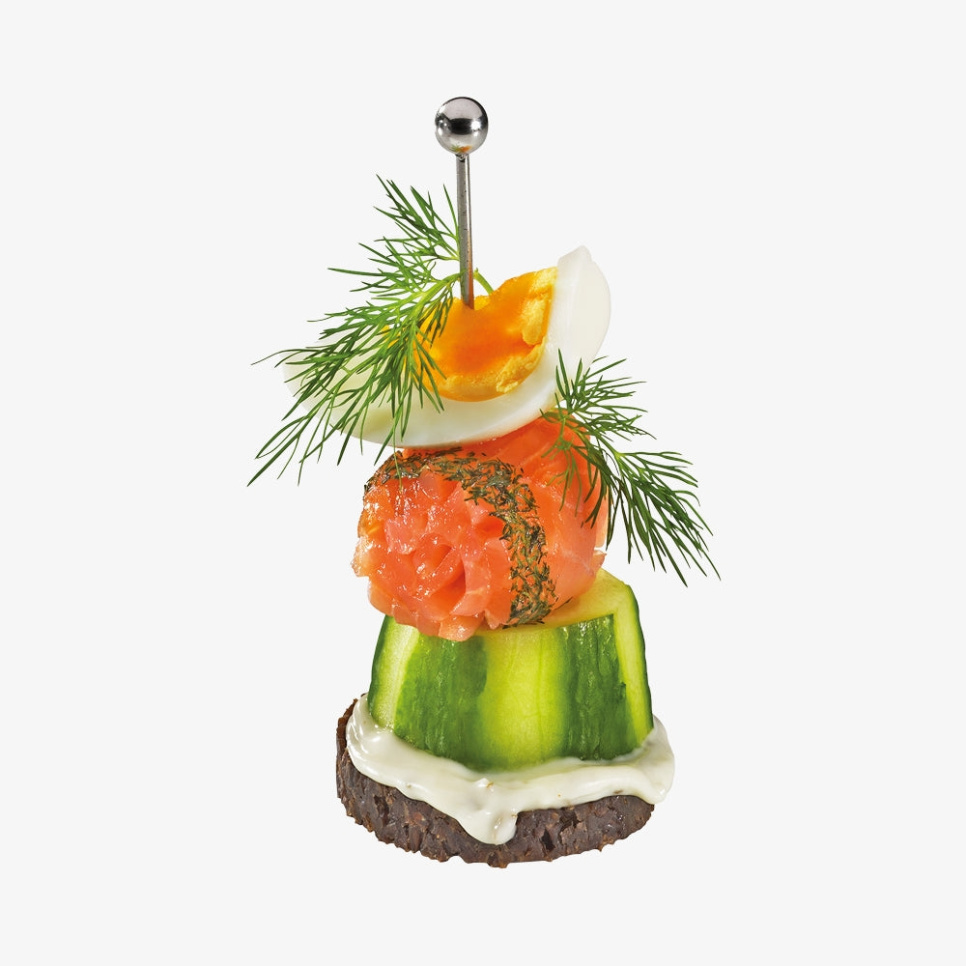 Cocktailpinde i rustfrit stål, 6-pak - Cilio