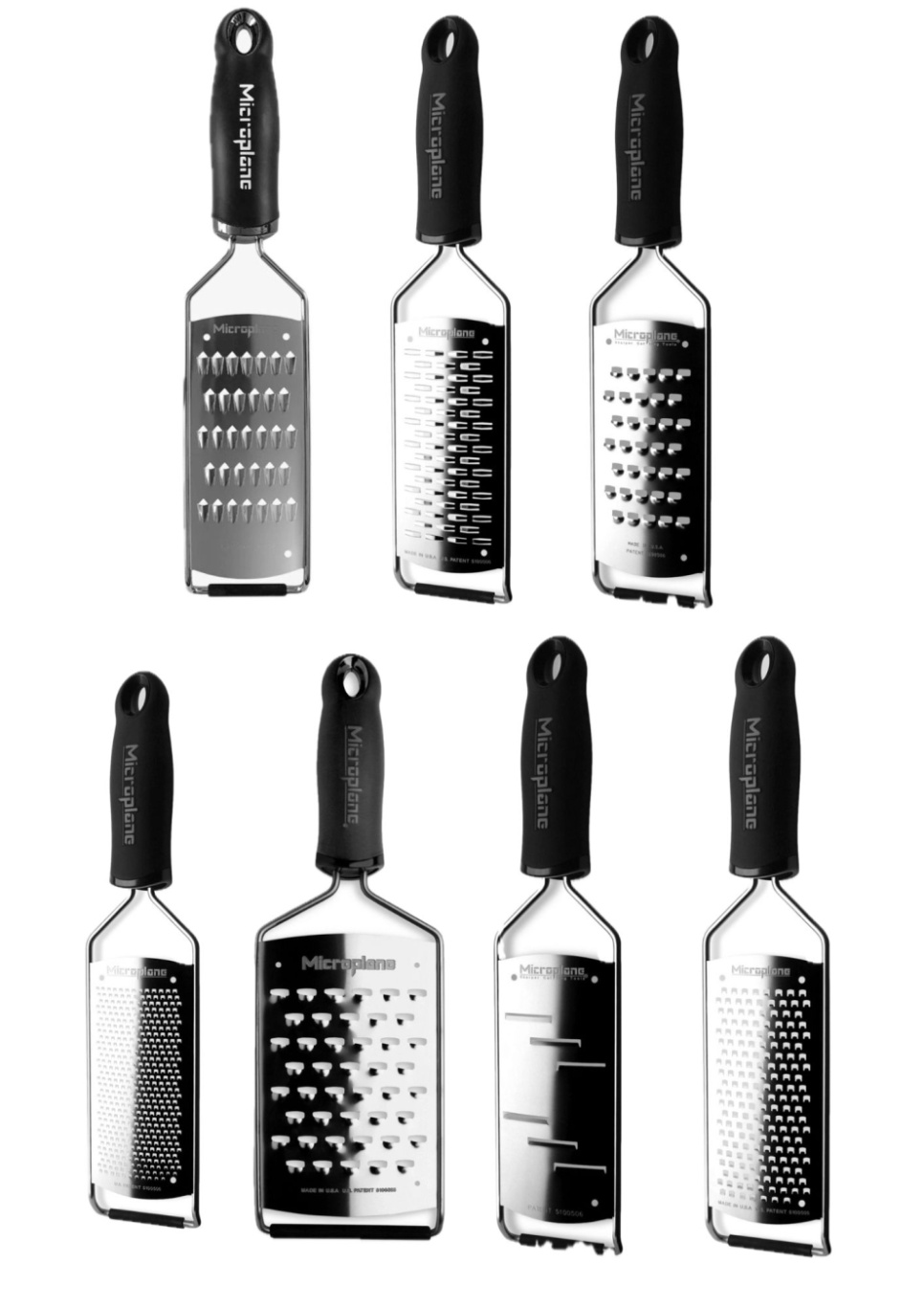 Grater, Gourmet, 3-pack - Microplane i gruppen Madlavning / Høvle, Snitter & Rivejern / Rivejern hos The Kitchen Lab (1316-33354)