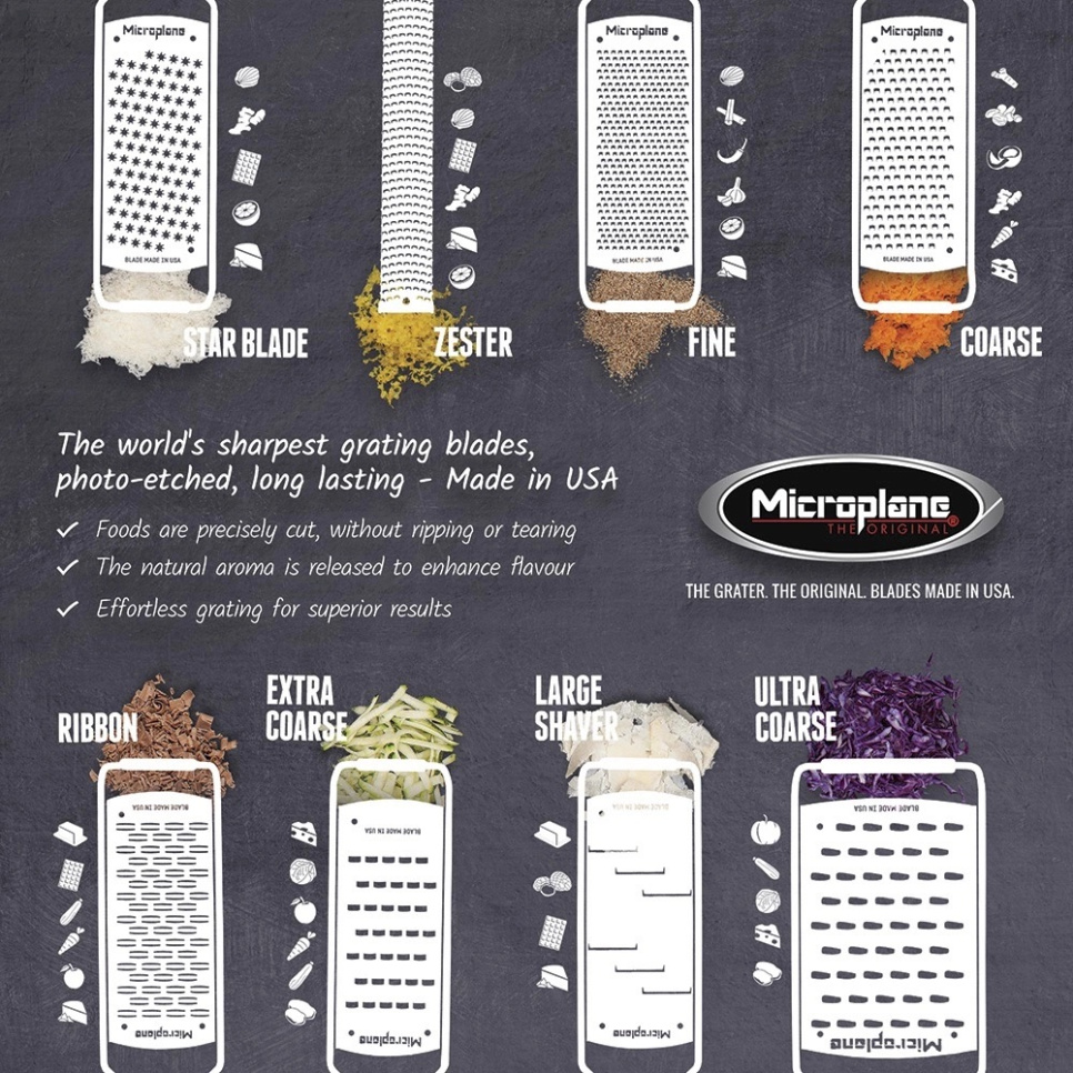 Grater, Master, 3-pack - Microplane