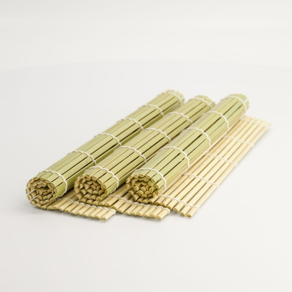 Sushimåtte i bambus, 24 x 21 cm