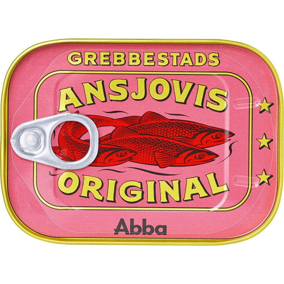 Grebbestads Ansjovis Original, 125 g i gruppen Madlavning / Kolonial hos The Kitchen Lab (1317-33406)