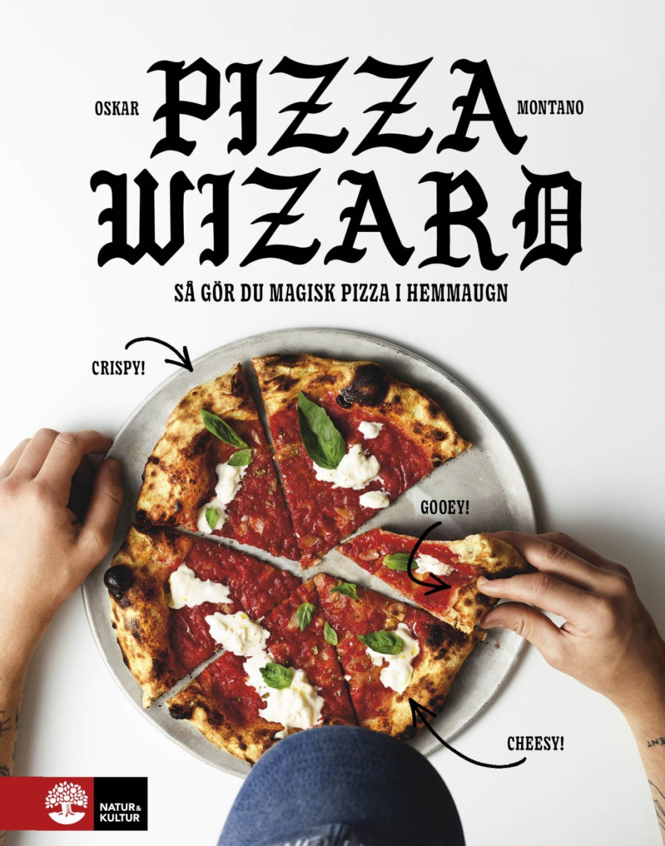 Pizza wizard: Så gör du magisk pizza i hemmaugn av Oskar Montano i gruppen Madlavning / Kogebøger / Nationale & regionale køkkener / Europa hos The Kitchen Lab (1355-25569)