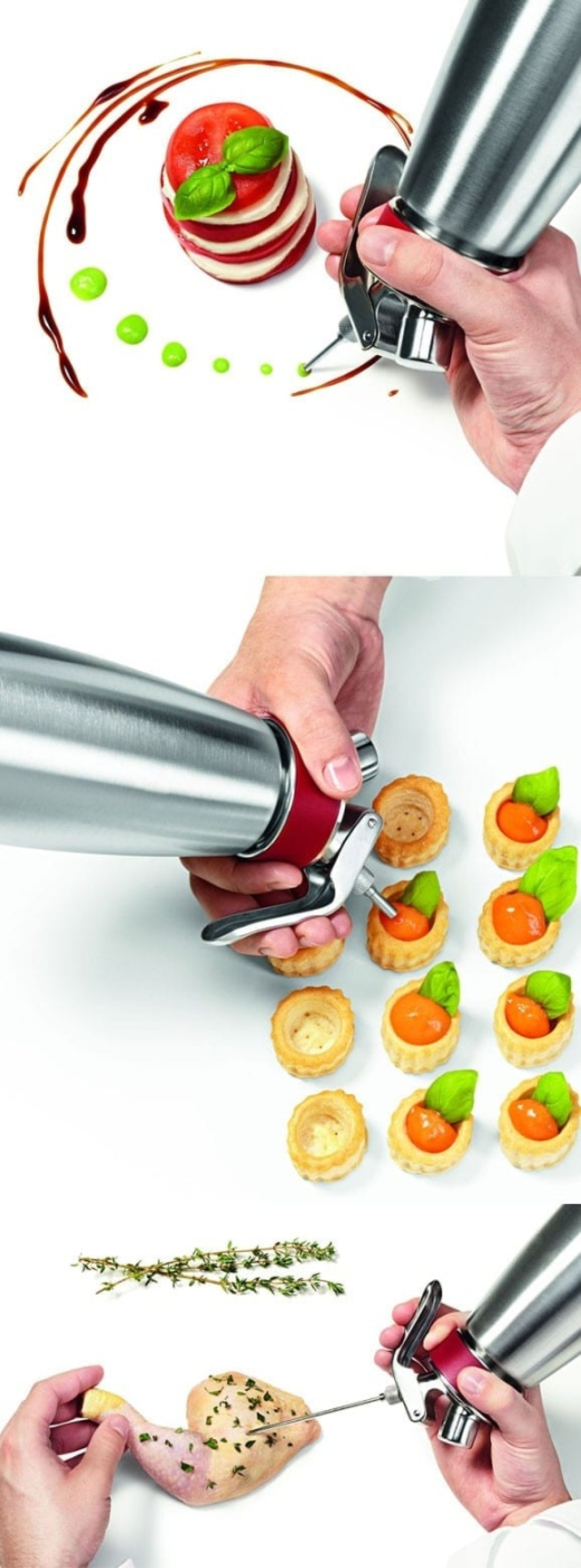 Reservedelssæt til Gourmet / Thermo pisk - iSi