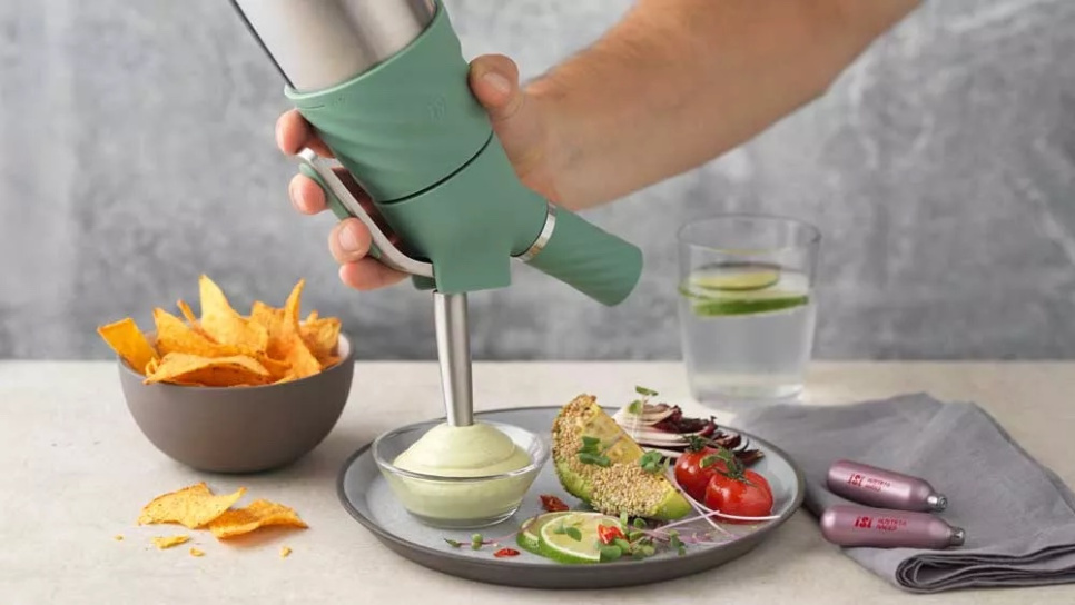 Flødesifon, Creative Whip Premium, 0,5L, Wave Green - iSi Flødesifon, Creative Whip Premium, 0,5L, Wave Green - iSi