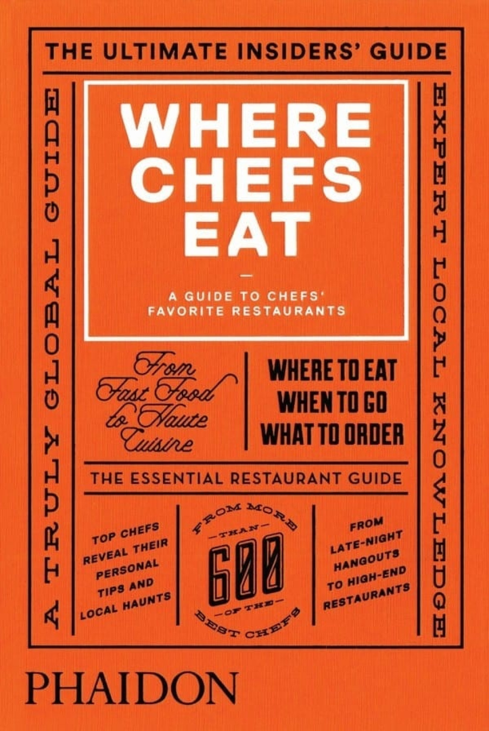 Where Chefs Eat, A Guide to Chefs Favourite Restaurants i gruppen Madlavning / Kogebøger / Andre kogebøger hos The Kitchen Lab (1399-14478)