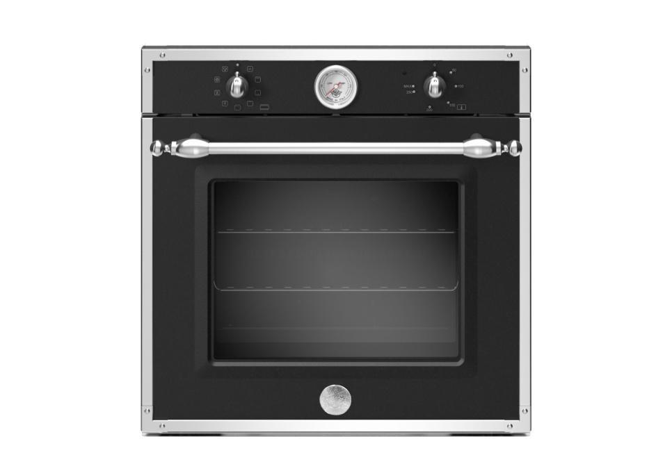 Heritage indbygningsovn, 60 cm, mat sort - Bertazzoni i gruppen Grill, komfurer & ovne / Ovne hos The Kitchen Lab (1403-20750)