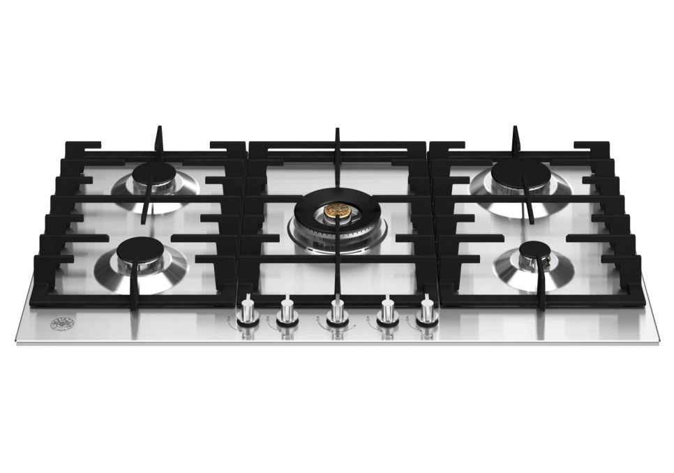 Gaskomfur Modern, 90 cm, Rustfrit stål - Bertazzoni i gruppen Grill, komfurer & ovne / Komfurer / Gas- og induktions kogeplader hos The Kitchen Lab (1403-20781)