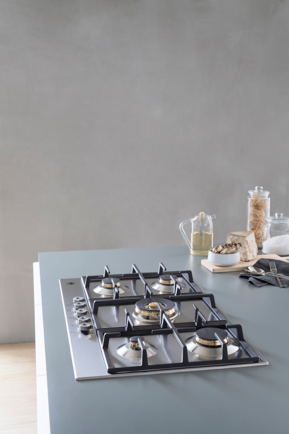 Gaskomfur Professional, 60 cm, Rustfrit stål - Bertazzoni