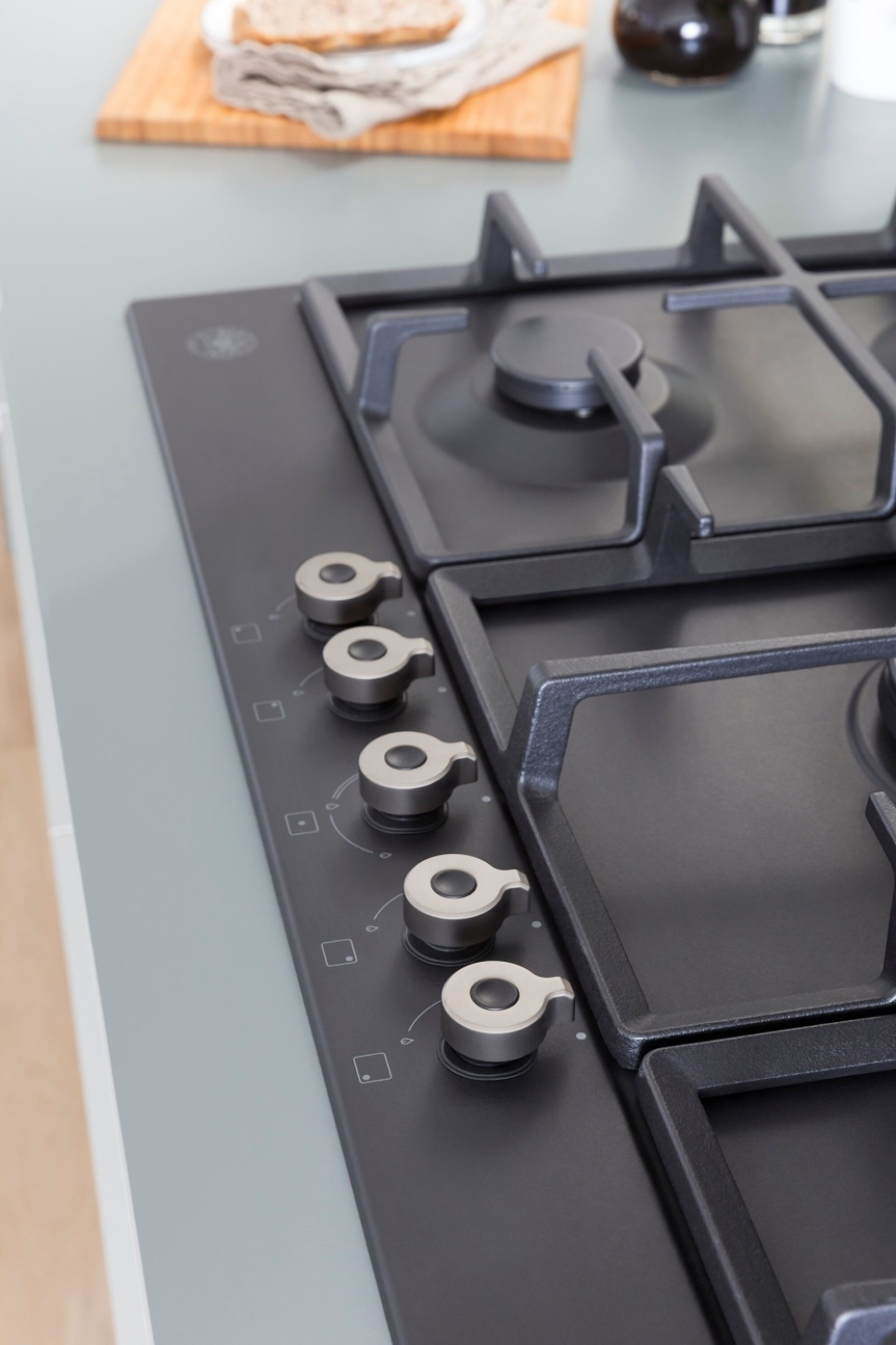 Gaskomfur Professional, 90 cm, Mat sort - Bertazzoni Gaskomfur Professional, 90 cm, Mat sort - Bertazzoni