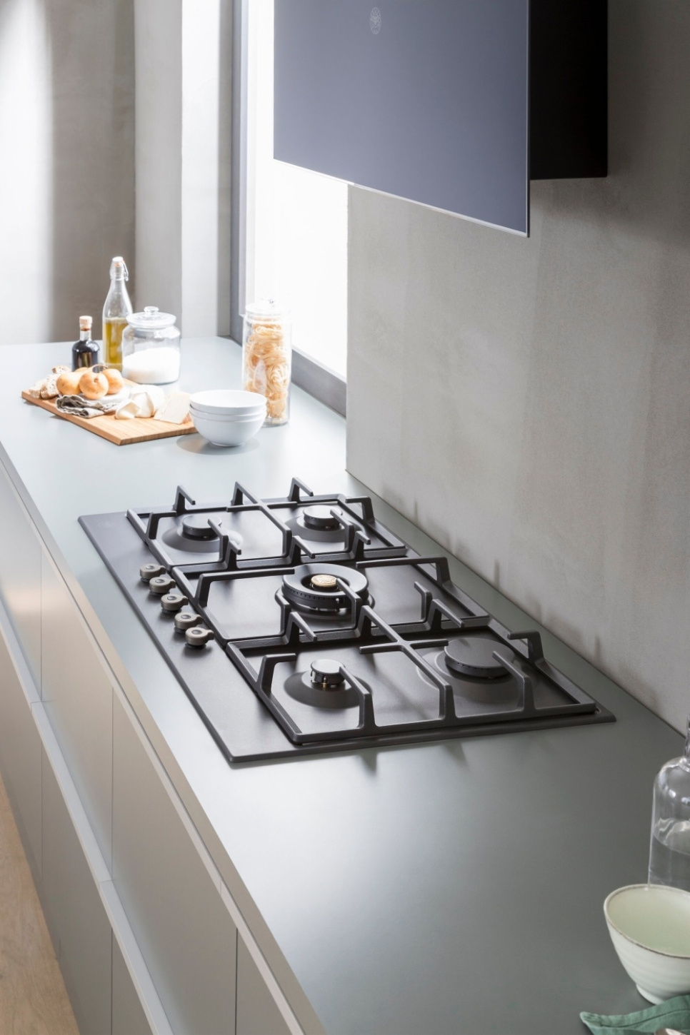 Gaskomfur Professional, 90 cm, Mat sort - Bertazzoni Gaskomfur Professional, 90 cm, Mat sort - Bertazzoni