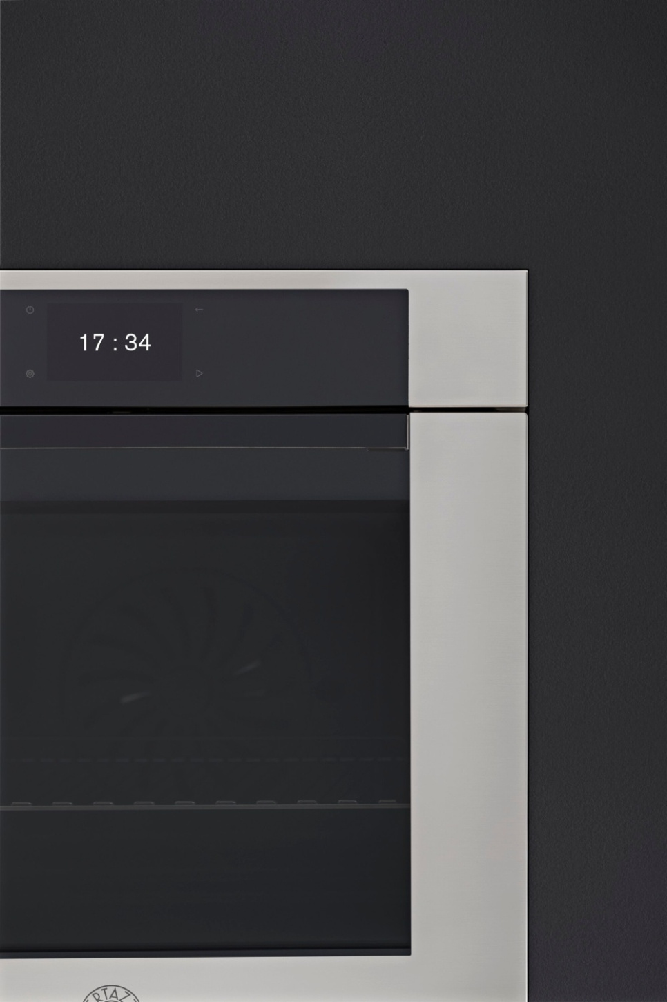 Indbygningsovn Modern med pyrolyse, 60 cm, Rustfrit stål - Bertazzoni