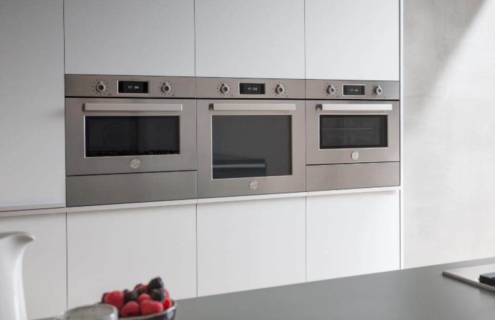 Mikrobølgeovn Modern, Væghængt, 38 cm, Rustfrit stål - Bertazzoni Mikrobølgeovn Modern, Væghængt, 38 cm, Rustfrit stål - Bertazzoni