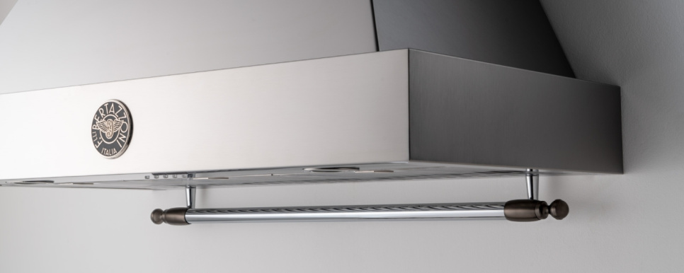 Heritage indretningssæt, kogeplade+ventilator, sort nikkel (mat) - Bertazzoni Heritage indretningssæt, kogeplade+ventilator, sort nikkel (mat) - Bertazzoni