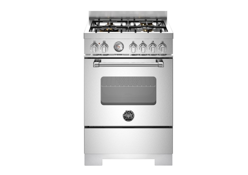 Gasspis Master, 60 cm, 4 brännare, 1 ugn, Rostfri - Bertazzoni i gruppen Grill, komfurer & ovne / Komfurer / Gaskomfurer hos The Kitchen Lab (1403-34189)