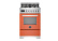 Gasspis Professional, 60 cm, 4 brännare, 1 ugn, Orange - Bertazzoni