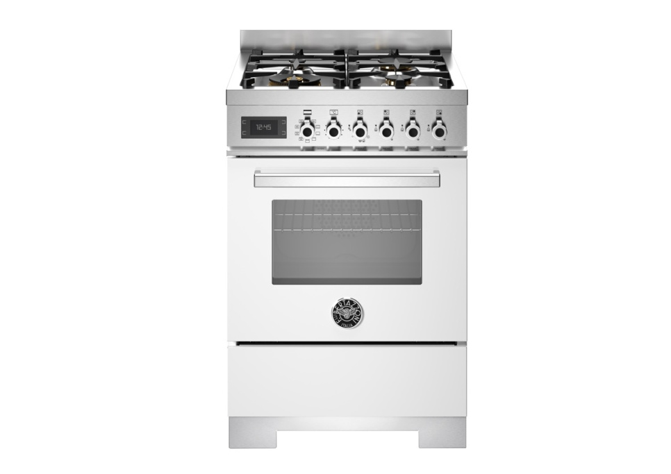 Gasspis Professional, 60 cm, 4 brännare, 1 ugn, Vit - Bertazzoni i gruppen Grill, komfurer & ovne / Komfurer / Gaskomfurer hos The Kitchen Lab (1403-34210)