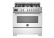 Gasspis Professional, 90 cm, 6 brännare, 1 ugn, Rostfri - Bertazzoni