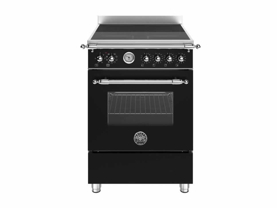 Induktionsspis Heritage, 60 cm, 4 zoner, 1 ugn, Svart - Bertazzoni i gruppen Grill, komfurer & ovne / Komfurer / Induktionskomfurer hos The Kitchen Lab (1403-34235)