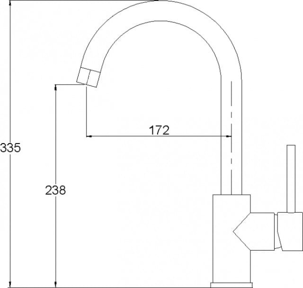 Håndvaskarmatur 5523 Håndvaskarmatur 5523