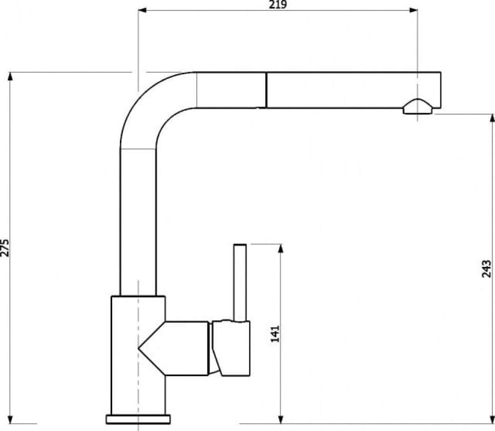 Håndvaskarmatur 2383