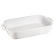 Rektangulær form, hvid - Staub - 34 x 24 cm Rektangulær form, hvid - Staub - 34 x 24 cm
