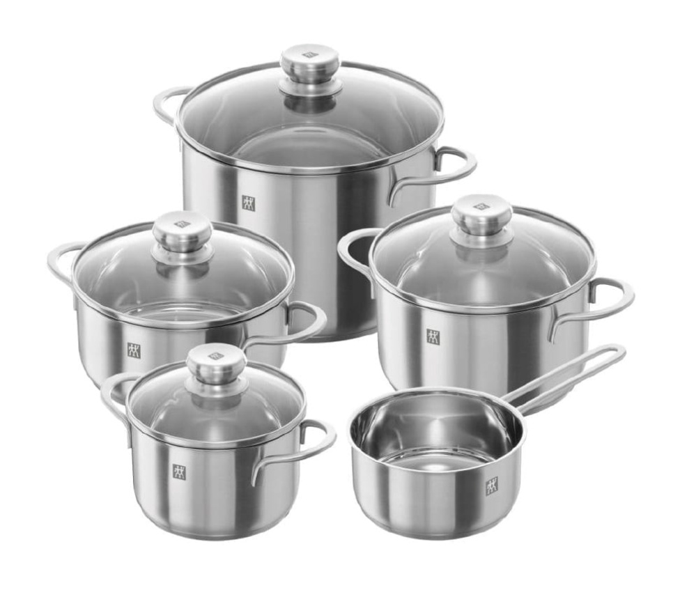 Grydesæt 4 gryder + grydeske - Zwilling Twin Nova i gruppen Madlavning / Pander & Gryder / Gryder hos The Kitchen Lab (1418-13893)