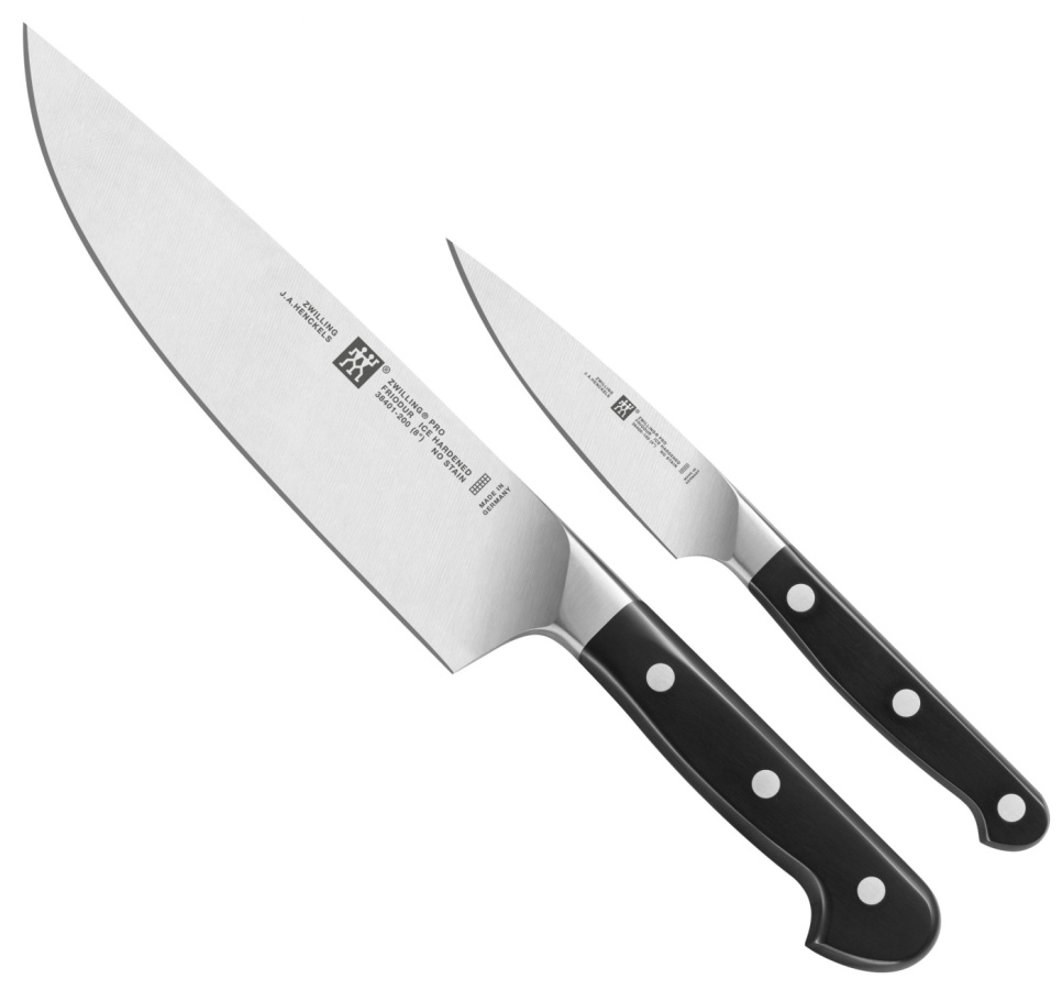 Knivsæt Kokkekniv + Skærekniv - Zwilling Pro i gruppen Madlavning / Køkkenknive / Kniv-sæt hos The Kitchen Lab (1418-14094)