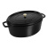 Oval støbejernsgryde, Sort - Staub