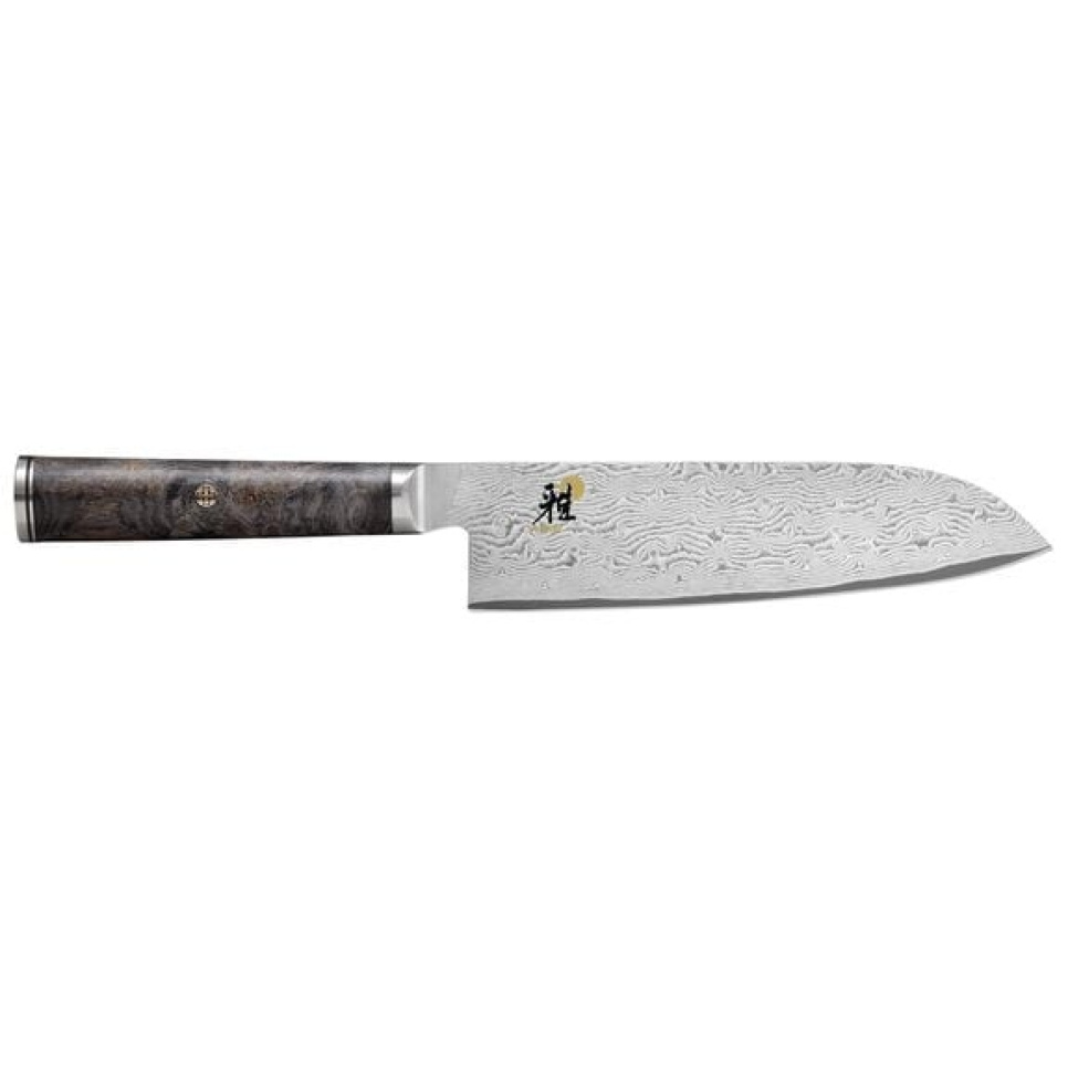 Santoku 18 cm, 5000 MCD 67 med håndtag af sort ahorn - Miyabi i gruppen Madlavning / Køkkenknive / Santoku knive hos The Kitchen Lab (1418-27393)