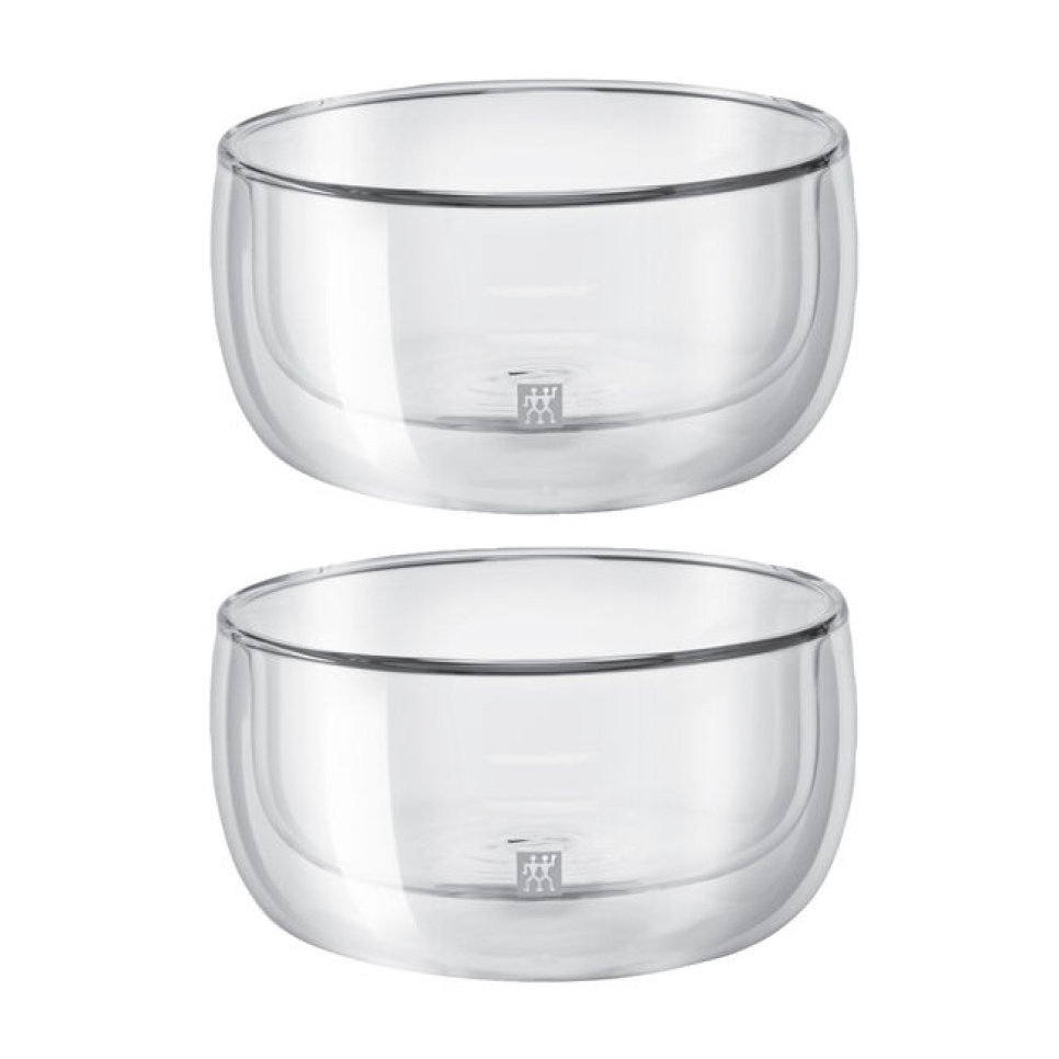 Glas-coupe/Dessertskål i Dobbeltvægget Glas, 280ml, 2-pak, Sorrento - Zwilling i gruppen Borddækning / Tallerkener, Skåle og Fade / Skål hos The Kitchen Lab (1418-27411)
