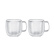 Cappuccinokop/Tekop i Dobbeltvægget Glas, 2-pak, Sorrento - Zwilling