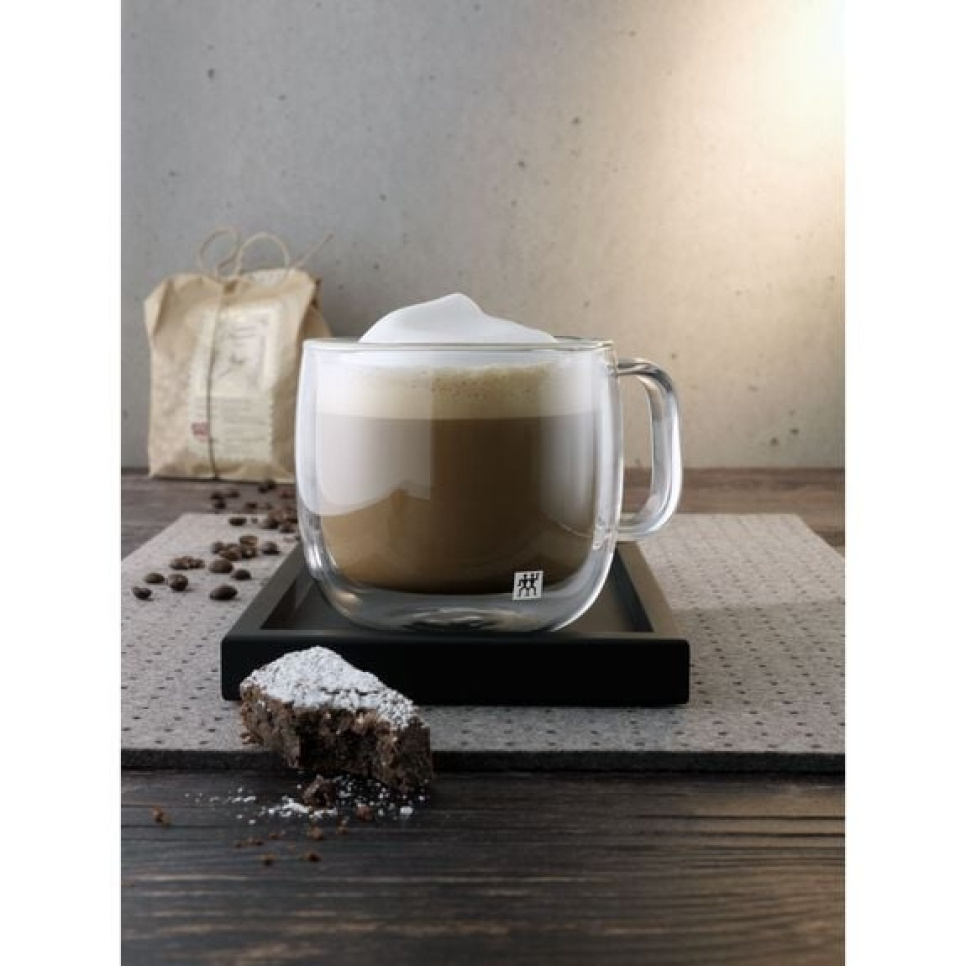 Cappuccino Cup/Tea Cup i dobbeltvægglas, 2-pack, Sorrento - Zwilling Cappuccino Cup/Tea Cup i dobbeltvægglas, 2-pack, Sorrento - Zwilling