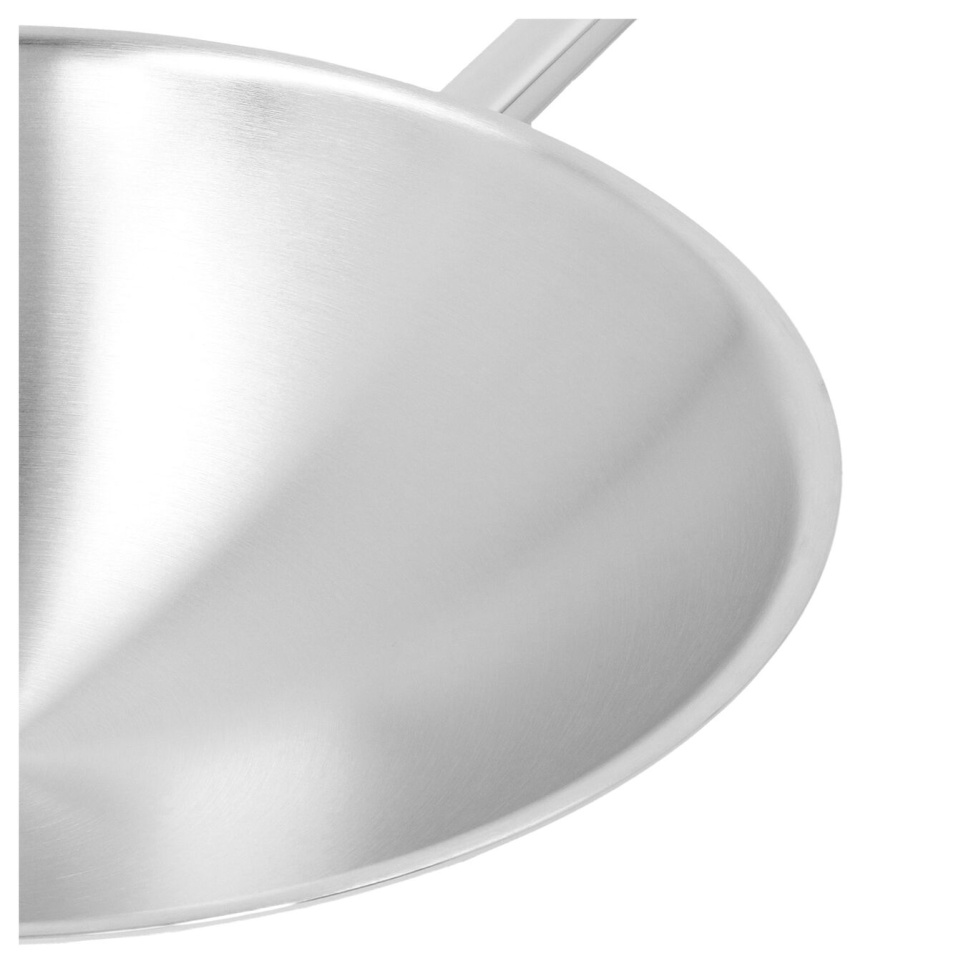Wok Pan med rundbund i rustfrit stål, 36 cm, Apollo - Demeyere