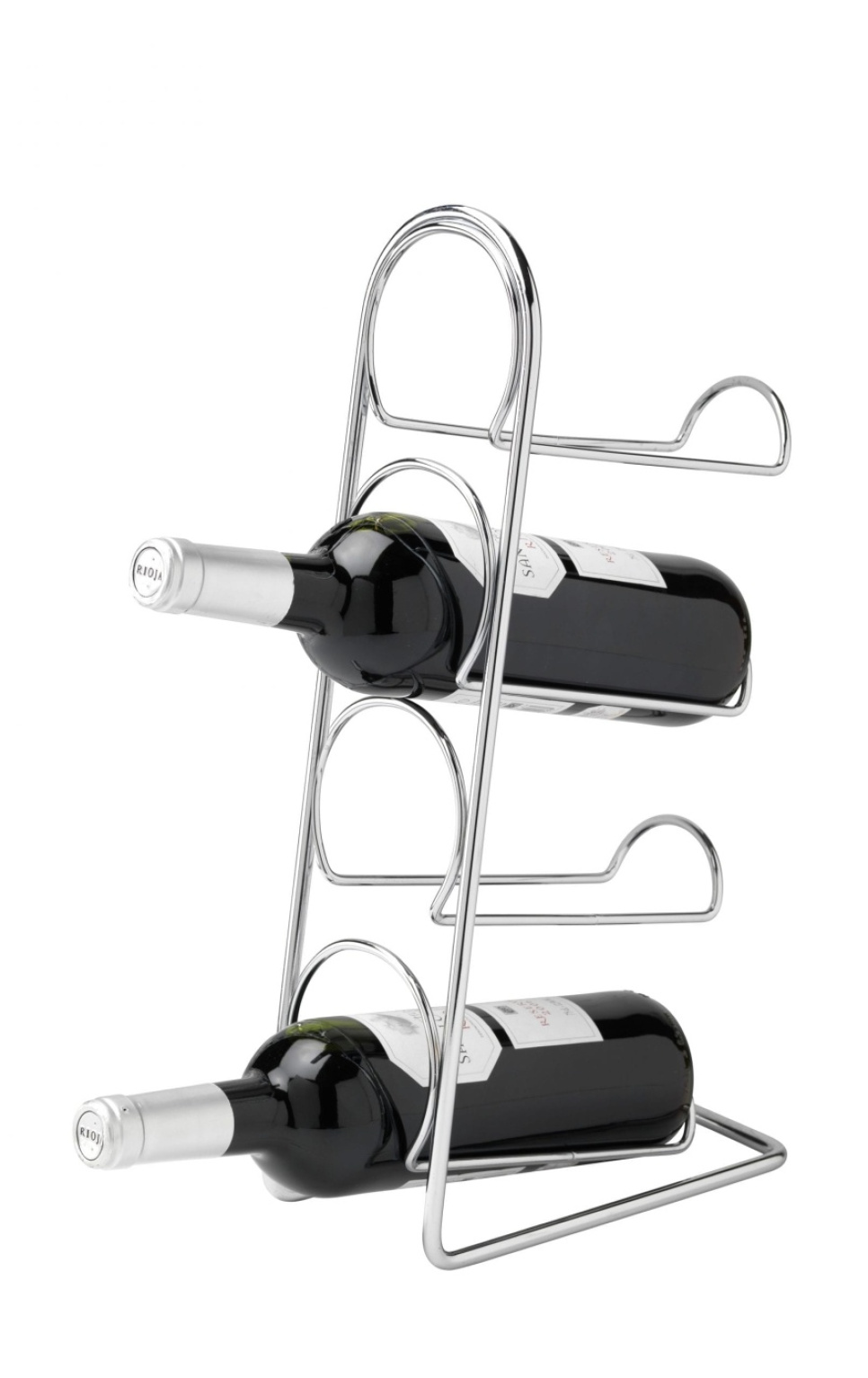Pisa Vinreol til 4 flasker, krom - Hahn i gruppen Bar & Vin / Vin tilbehør / Vinreol hos The Kitchen Lab (1422-13638)