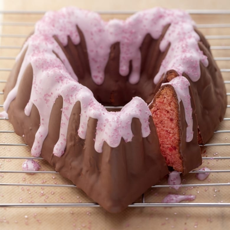 Bageform, Elegant Heart Bundt - Nordic Ware