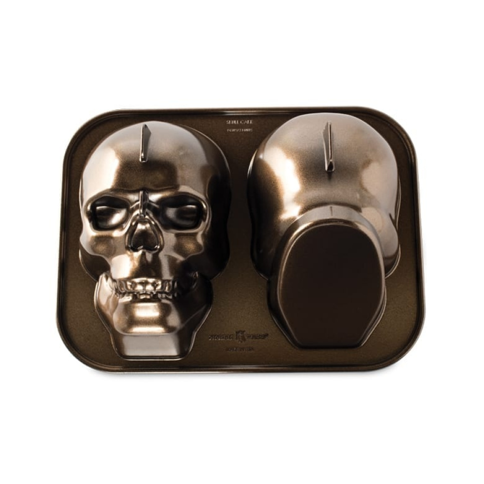 Bakform Haunted Skull Pan - Nordic Ware i gruppen Bagning / Bageforme / Bageforme hos The Kitchen Lab (1422-14039)
