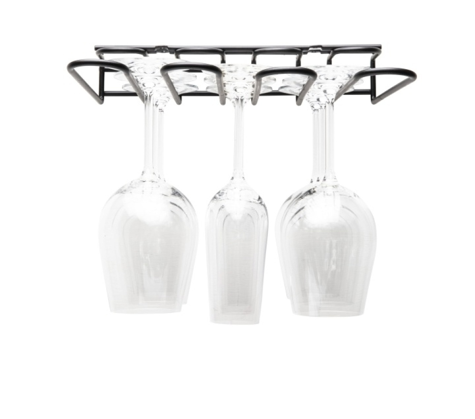 Glasophæng til loftmontering, sort - Hahn i gruppen Bar & Vin / Vin tilbehør / Glas ophæng hos The Kitchen Lab (1422-22759)