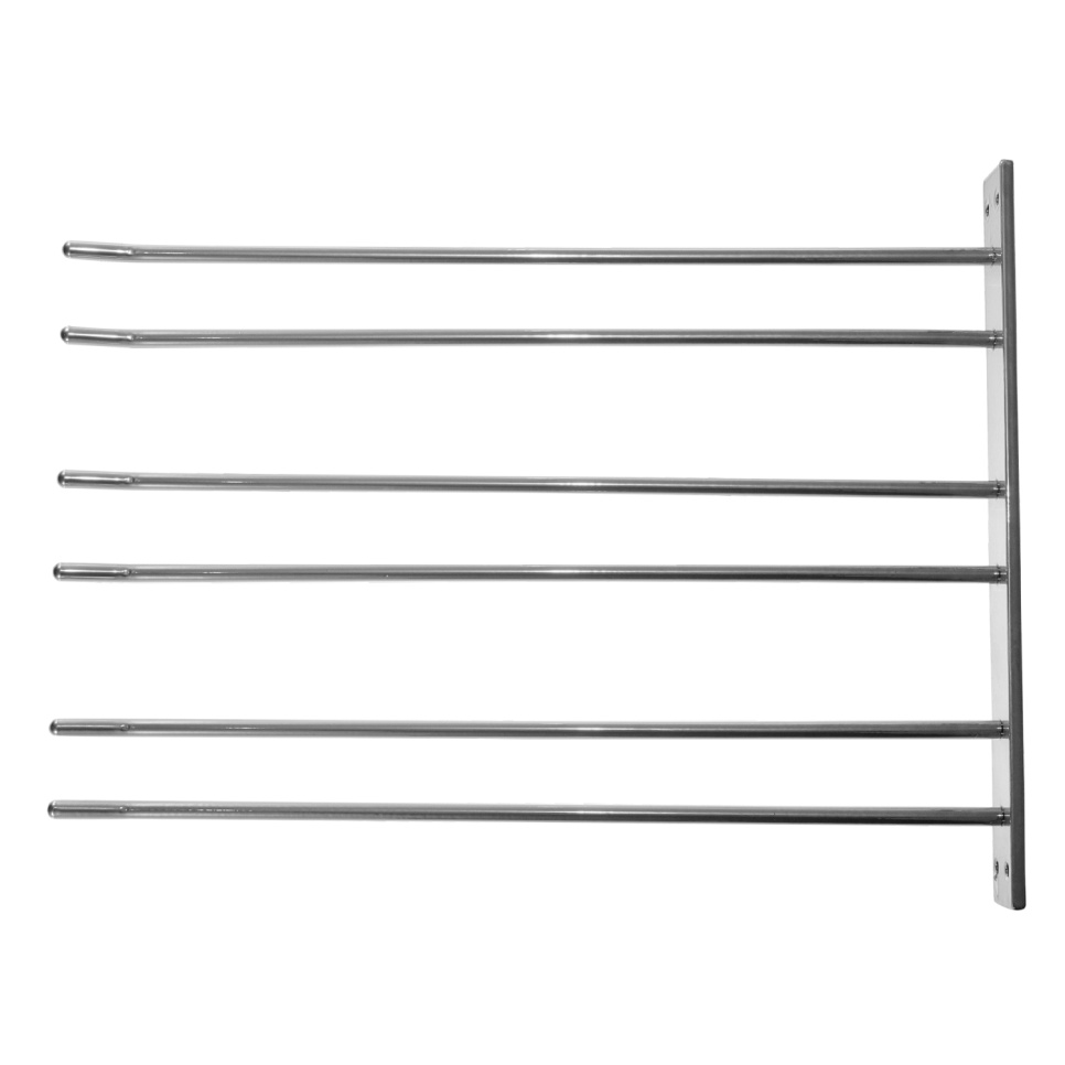 Glasbøjle til vægmontering - sølv, 12 pcs glas - Hippie de Luxe Glasbøjle til vægmontering - sølv, 12 pcs glas - Hippie de Luxe