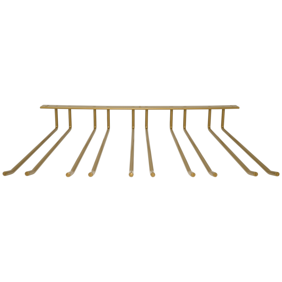 Glasbøjle til tagmontering - guld, 20 glas - Hippie de Luxe