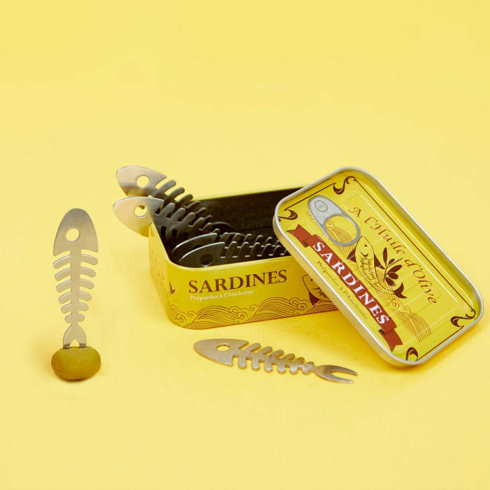 Snackgafler, Sardiner, 6-pak - Balvi