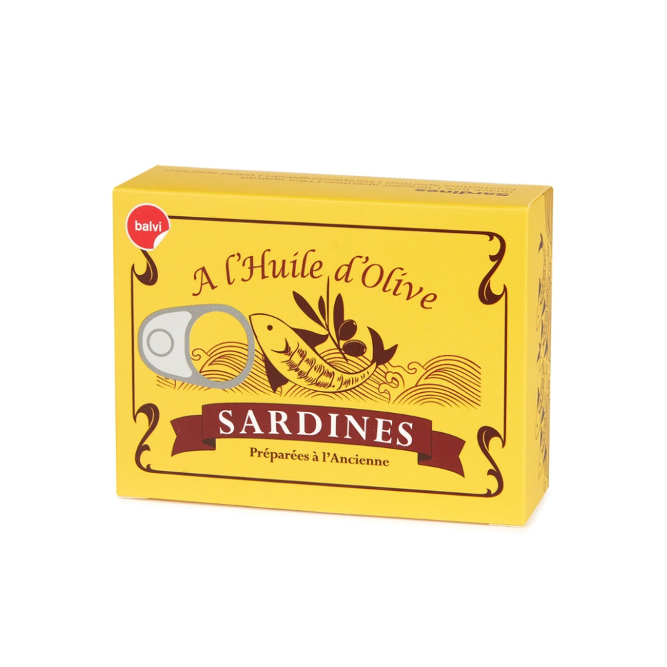 Snackgafler, Sardiner, 6-pak - Balvi