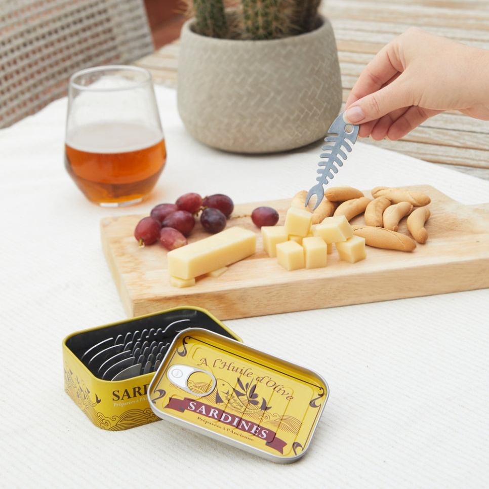 Snackgafler, Sardiner, 6-pak - Balvi