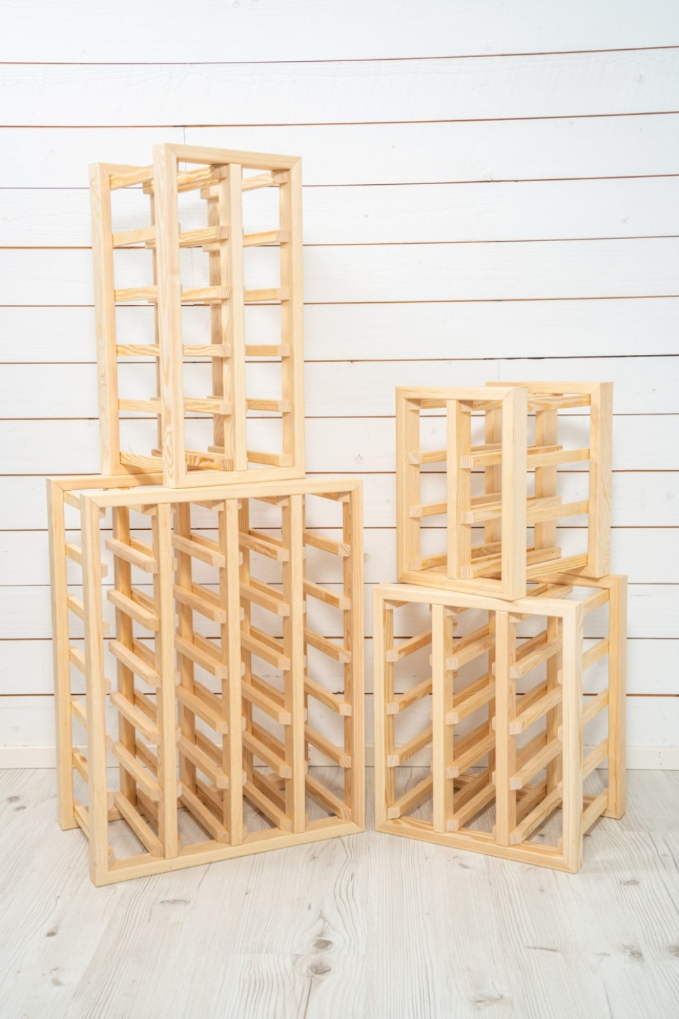 Vinreol, Furu - Swedish Wine Rack i gruppen Bar & Vin / Vin tilbehør / Vinreol hos The Kitchen Lab (1422-36500)