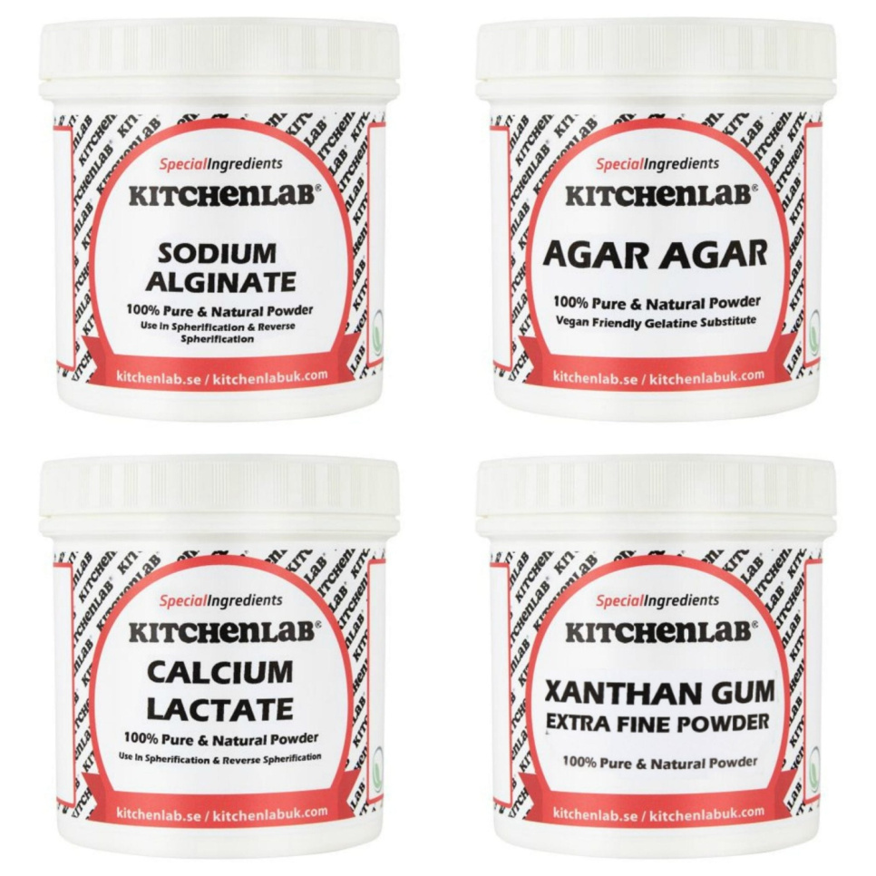 Molekylær gastronomi: Ingredienssæt - The Kitchen Lab i gruppen Madlavning / Molekylær madlavning / Startsæt til molekylær gastronomi hos The Kitchen Lab (1429-12644)