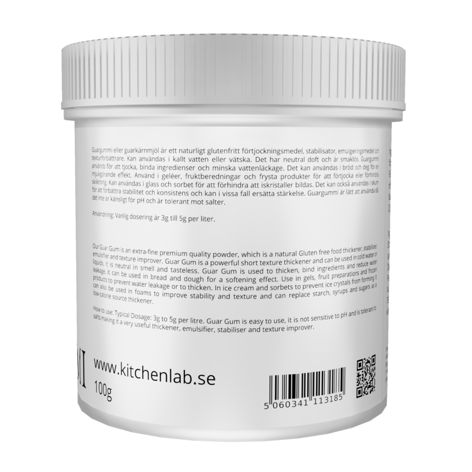 Guargummi (E412) - The Kitchen Lab Guargummi (E412) - The Kitchen Lab