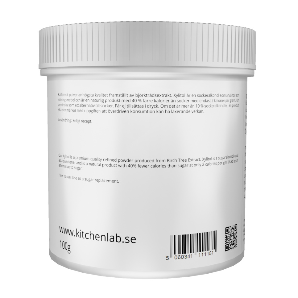 Xylitol, (E967) 100 g - The Kitchen Lab