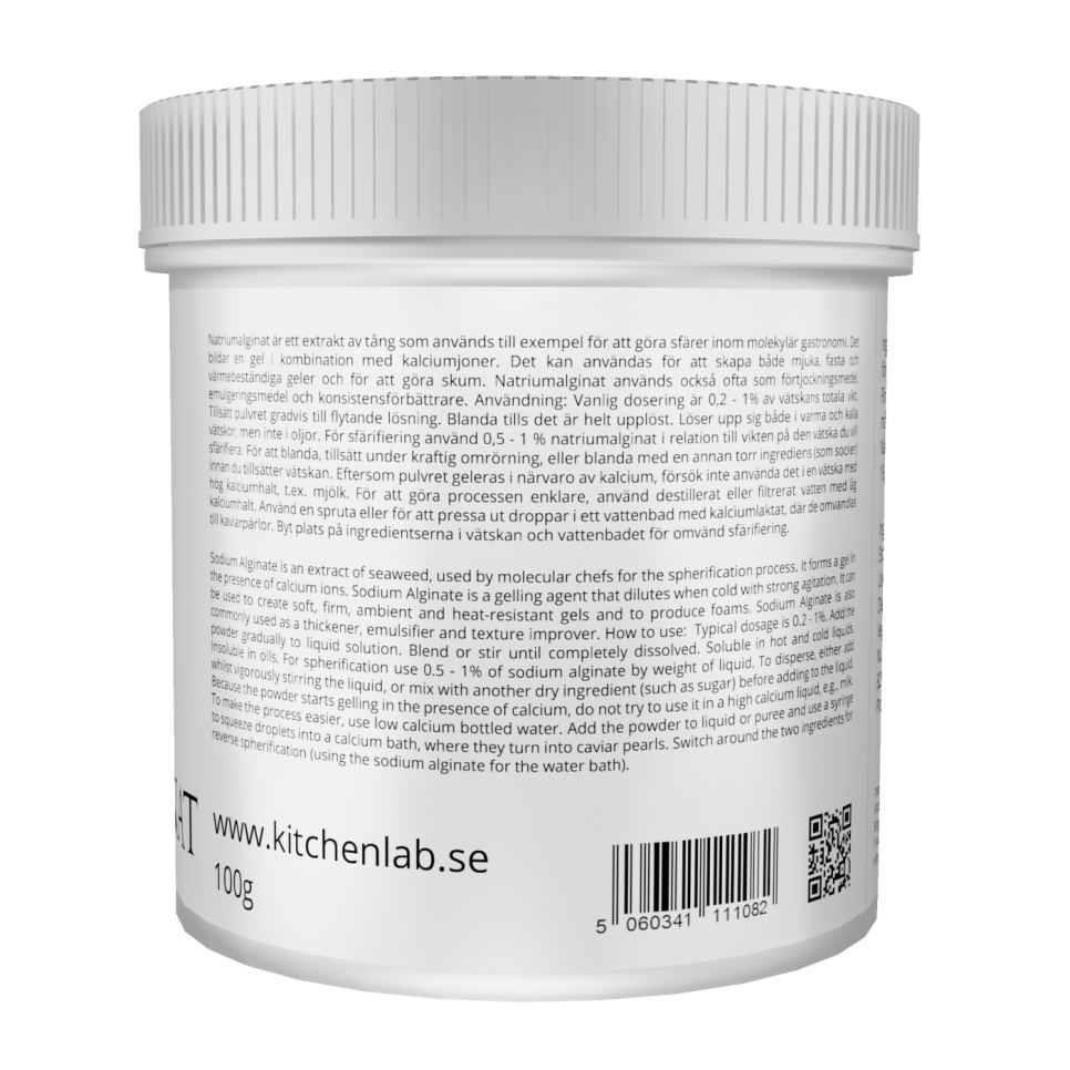 Natriumalginat (E401) - The Kitchen Lab