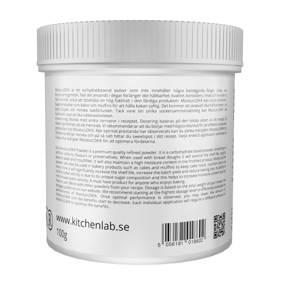 MoisturLOK® (pulver) - The Kitchen Lab - 100 g MoisturLOK® (pulver) - The Kitchen Lab - 100 g